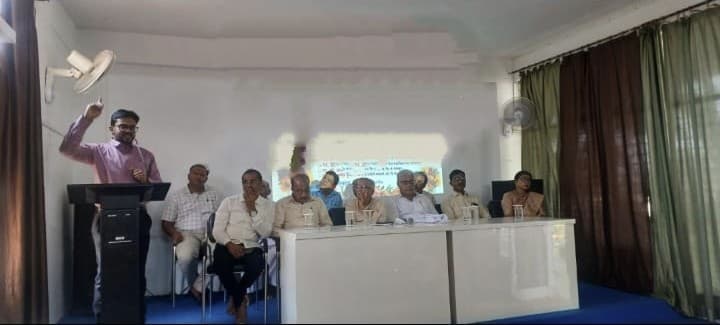 Panel discussion at a community business event
